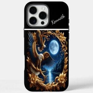 Coques iPhone 16 Pro Max Océan Lune d'Aigle