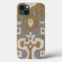 Ochre Ikat I