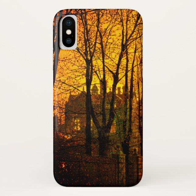 Coques Case-Mate iPhone Octobre Afterglow John Atkinson Grimshaw (Dos)