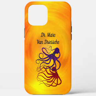 Case-Mate iPhone Case Octopi Personnalisé Sur Jaune - Boîtier De Télépho