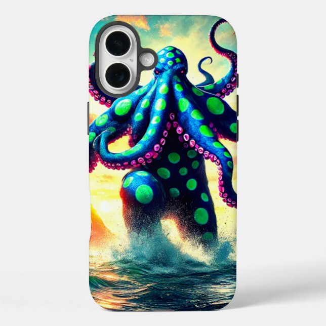 Coques Case-Mate iPhone Octopus Creature Phone Case (Verso)