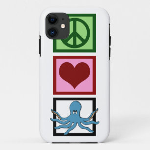 Coque Case-Mate Pour iPhone Octopus Peace Love