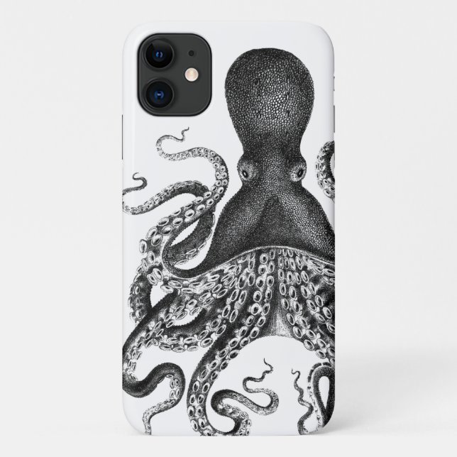 Coques Case-Mate iPhone +|| Octopus Vintage ||+ (Dos)