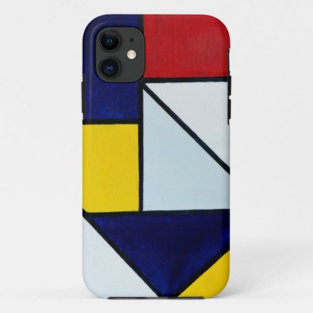 Coques Case-Mate iPhone Ode to the Stijl Piet Mondriaan (Dos)
