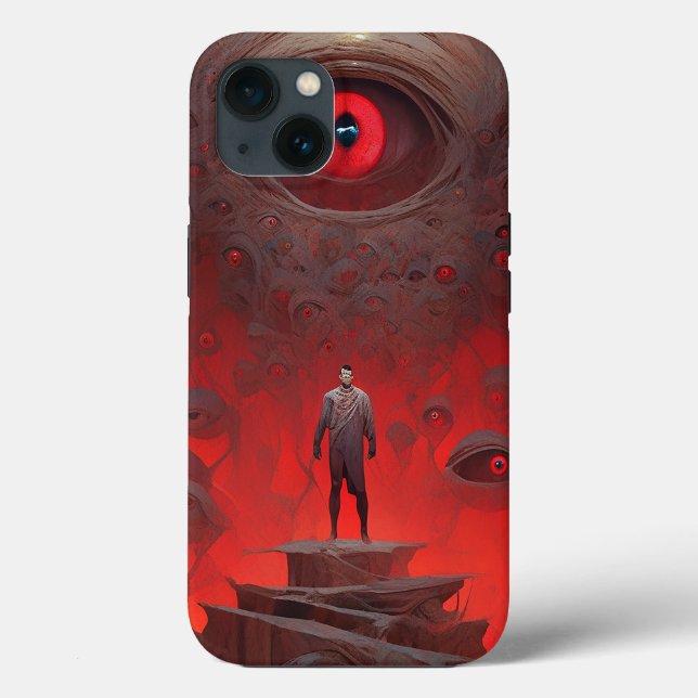 Coques Case-Mate iPhone OEil Créations Surreal Horror Art (Verso)