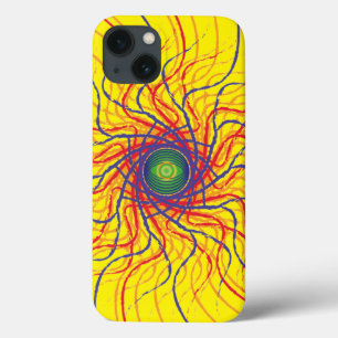 Case-Mate iPhone Case Oeil d'araignée / Jaune clair BG