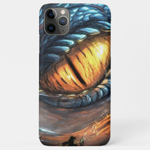 Case-Mate iPhone Case Oeil de dragon jaune doré