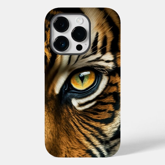 Coques Case-Mate iPhone Oeil du tigre (Verso)
