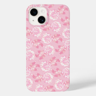 Coques Pour iPhone Oeillets blancs de dianthus rose pâle
