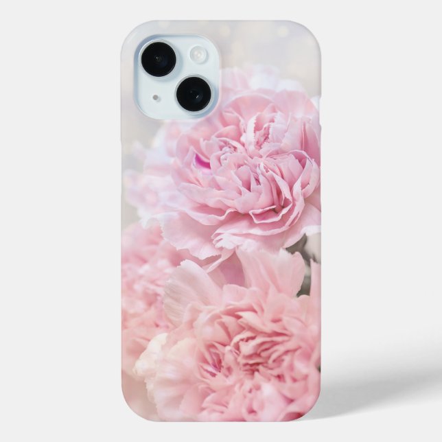 Coques Case-Mate iPhone Oeillets roses romantiques (Verso)