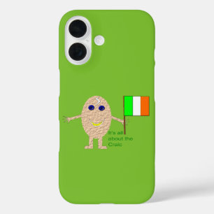 Coques iPhone 16 Œuf irlandais patriotique