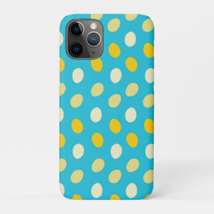 Case-Mate iPhone Case Œufs Colorés Jaune Blanc Nids d'Oiseaux Points