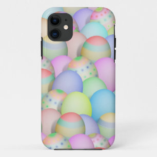 Etui iPhone Case-Mate OEufs de Pâques colorés Arrière - plan