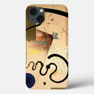 iPhone 13 Coque Oeuvre Abstraite de Kandinsky