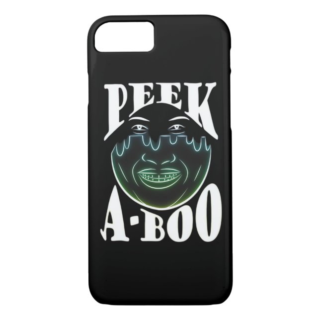 Coques Case-Mate iPhone Oeuvre couleur néon - Peekabo (Dos)