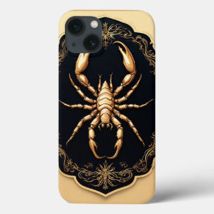 Case-Mate iPhone Case Œuvre d'art araignée dorée de luxe