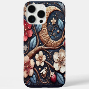 Coques iPhone 16 Pro Max Œuvre d'art d'arbre cerisier en fleurs