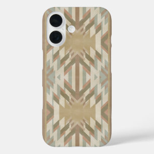 Coque Pour iPhone 16 Œuvre d'art inspirée des couleurs du désert du sud