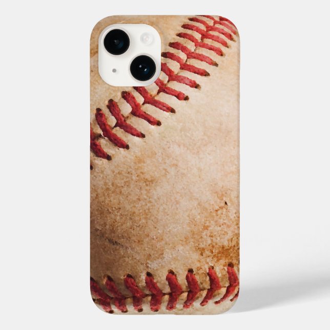 Coques Case-Mate iPhone Oeuvre De Baseball (Verso)