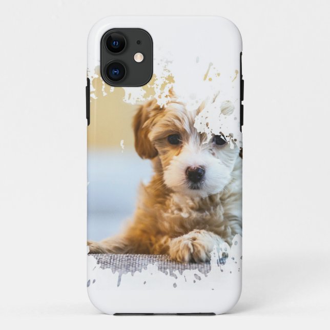 Coques Case-Mate iPhone OEuvre de chien cool (Dos)