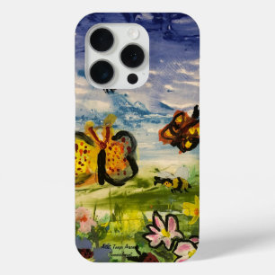 Coque iPhone 15 Pro Oeuvre originale couleur printemps