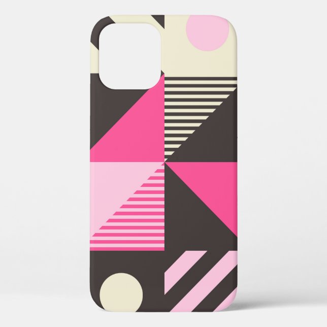 Coques Case-Mate iPhone Oeuvre simple géométrique scandinave (Verso)