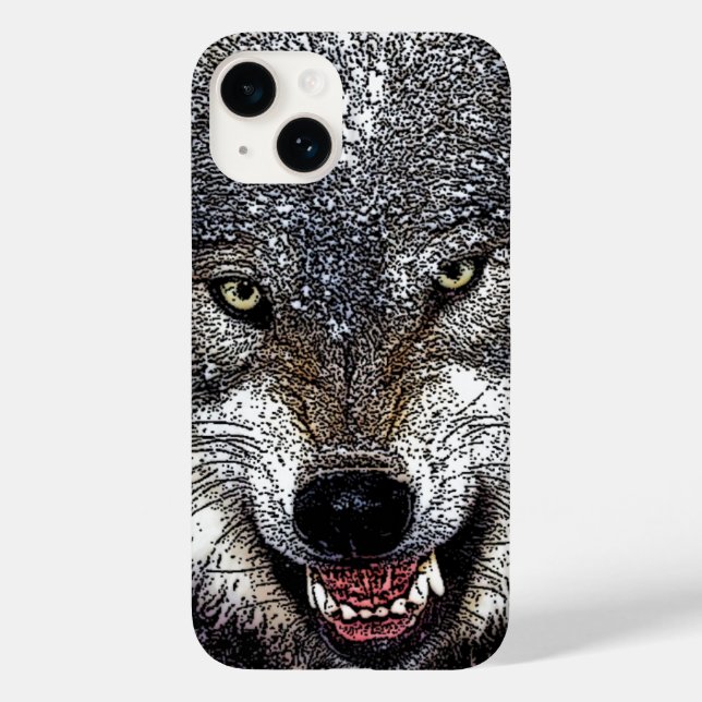 Coques Case-Mate iPhone OEuvre Wolf Eyes (Verso)