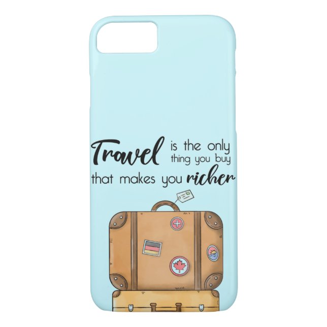 Coques Case-Mate iPhone Offre à thème de voyage avec devis d'aventure (Dos)