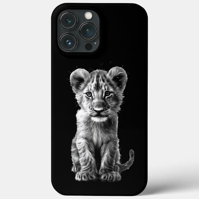 Coques Case-Mate iPhone Oh Bébé Gros Chat Cub Gris (Verso)