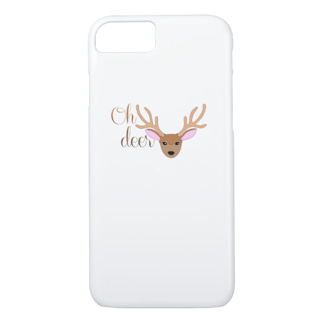 Coques Case-Mate iPhone Oh Deer Artistic Style  (Dos)