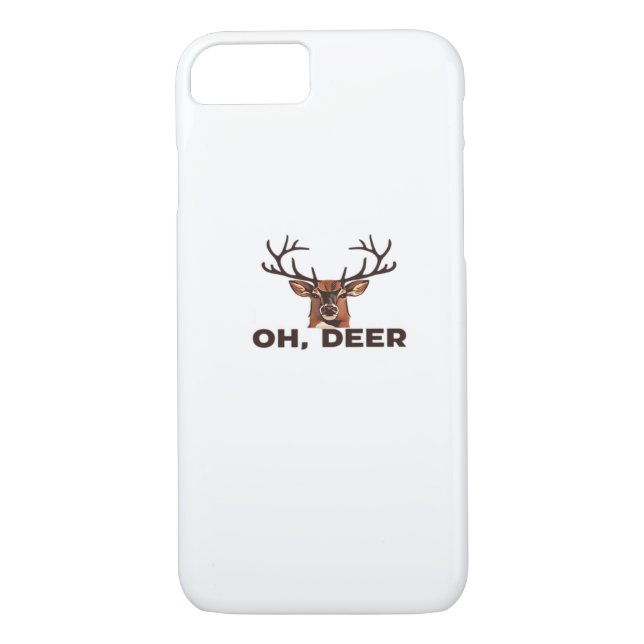 Coques Case-Mate iPhone Oh Deer Modern Clean Design  (Dos)