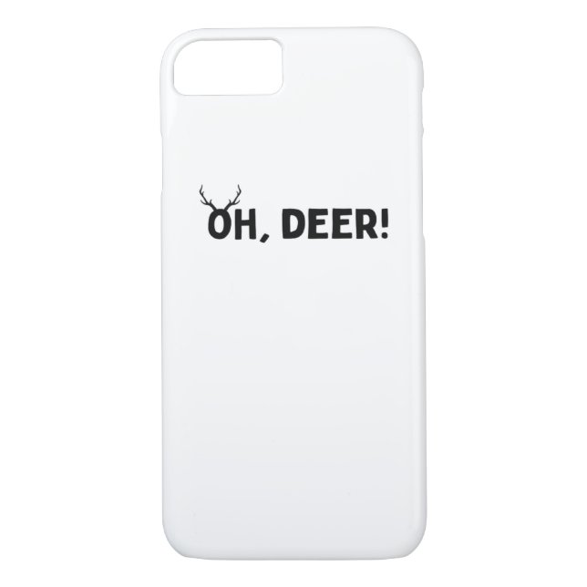 Coques Case-Mate iPhone Oh Deer Simple Aesthetic  (Dos)