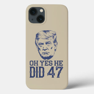 Case-Mate iPhone Case Oh Oui Il A Fait 47 Trump 2024