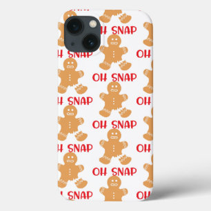 Case-Mate iPhone Case Oh Snap Noël Noël Noël Noël Fête du pain d'épices