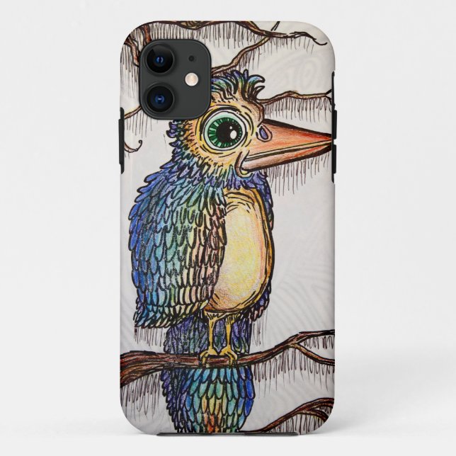 Coques Case-Mate iPhone Oiseau abstrait (Dos)