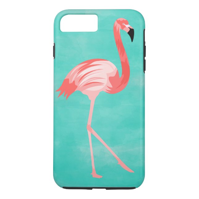 Coques Case-Mate iPhone Oiseau de Flamant rose (Dos)