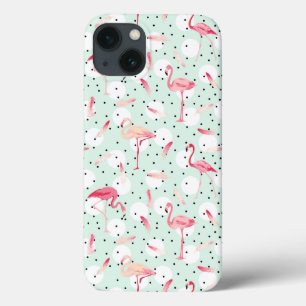 Etui iPhone Case-Mate Oiseau de Flamant rose avec des plumes
