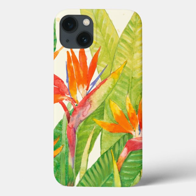 Coques Case-Mate iPhone Oiseau des fleurs | du paradis tropical (Verso)