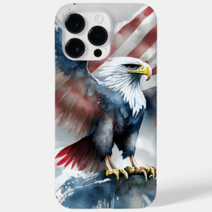 COQUE POUR POUR iPhone 14 PRO MAX OISEAU PATRIOTIQUE AMÉRICAINE DE BALD EAGLE
