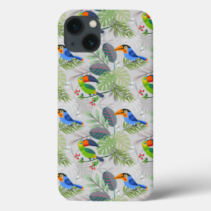 Case-Mate iPhone Case Oiseau Toucan mignon, Motif de tous les jours, Aqu