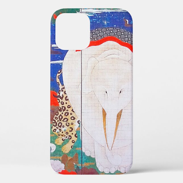 Coques Case-Mate iPhone Oiseaux, animaux et Plantes floraux(droite)Jakuchu (Verso)