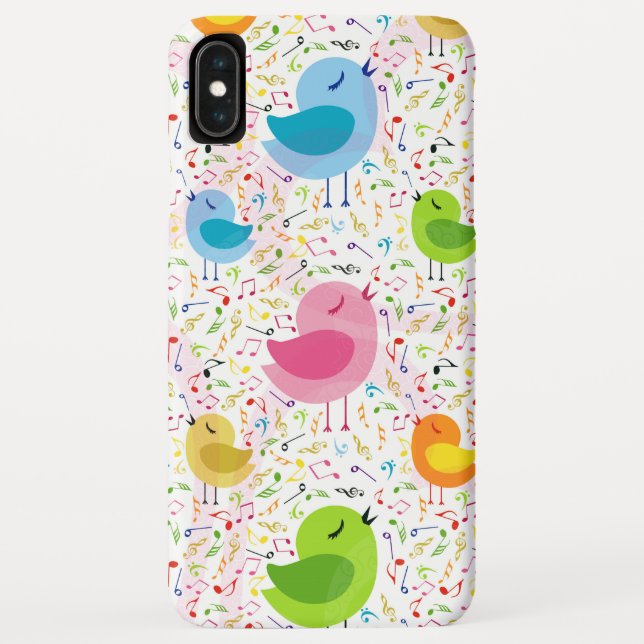 Coques Case-Mate iPhone Oiseaux chantant (Dos)