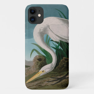 Case-Mate iPhone Case Oiseaux de héron blanc d'Amérique Audubon Imprimer