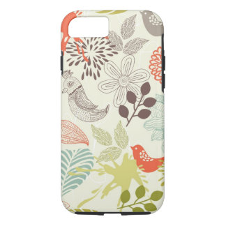 Case-Mate iPhone Case oiseaux et fleurs