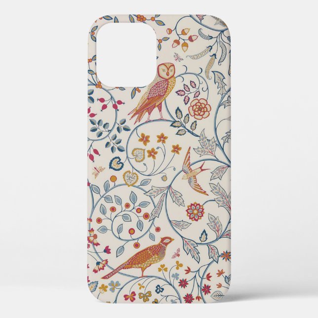 Coques Case-Mate iPhone Oiseaux et fleurs, William Morris (Verso)