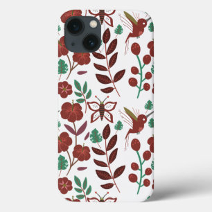 Case-Mate iPhone Case Oiseaux motifs et papillons floraux sans soudure