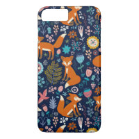 Oiseaux rétro colorés Foxes & Fleurs Motif