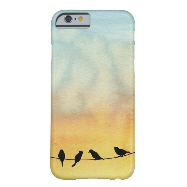 Coques Case-Mate iPhone Oiseaux sur un fil (Dos)