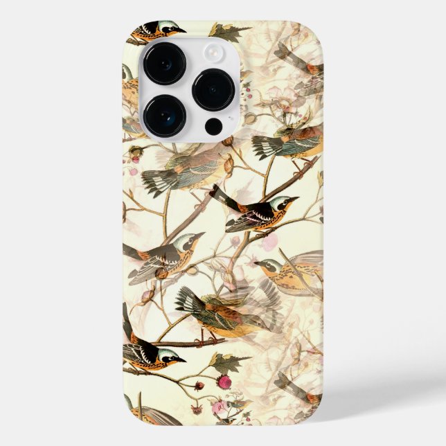 Coques Case-Mate iPhone Oiseaux sur une branche (Verso)