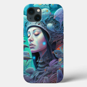 Case-Mate iPhone Case Oiseaux surréalistes de femmes Art Visionnaire